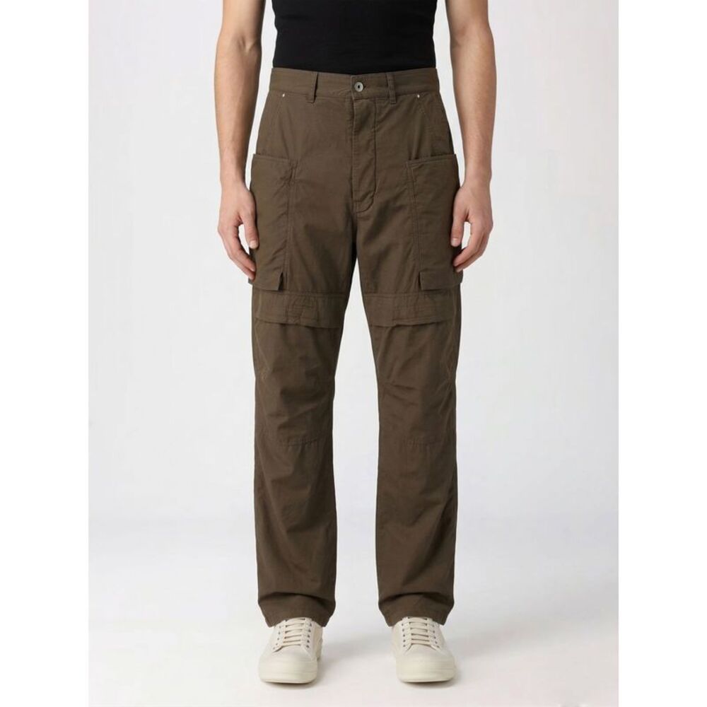 Rick Owens Drkshdw Men Stefan Cotton Cargo Pants Rick Owens Drkshdw